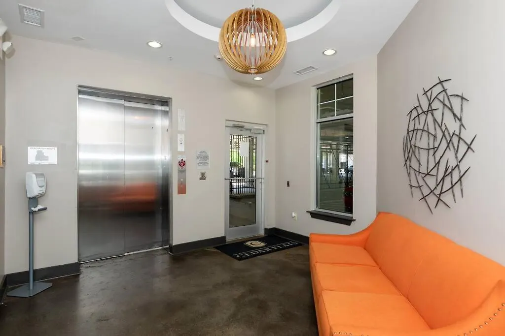Dt Charm Apt With Pool,Gym,Wine,Wkspace, Free Parking 夏洛特